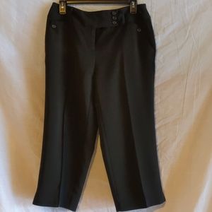 Dressy black Capri pants